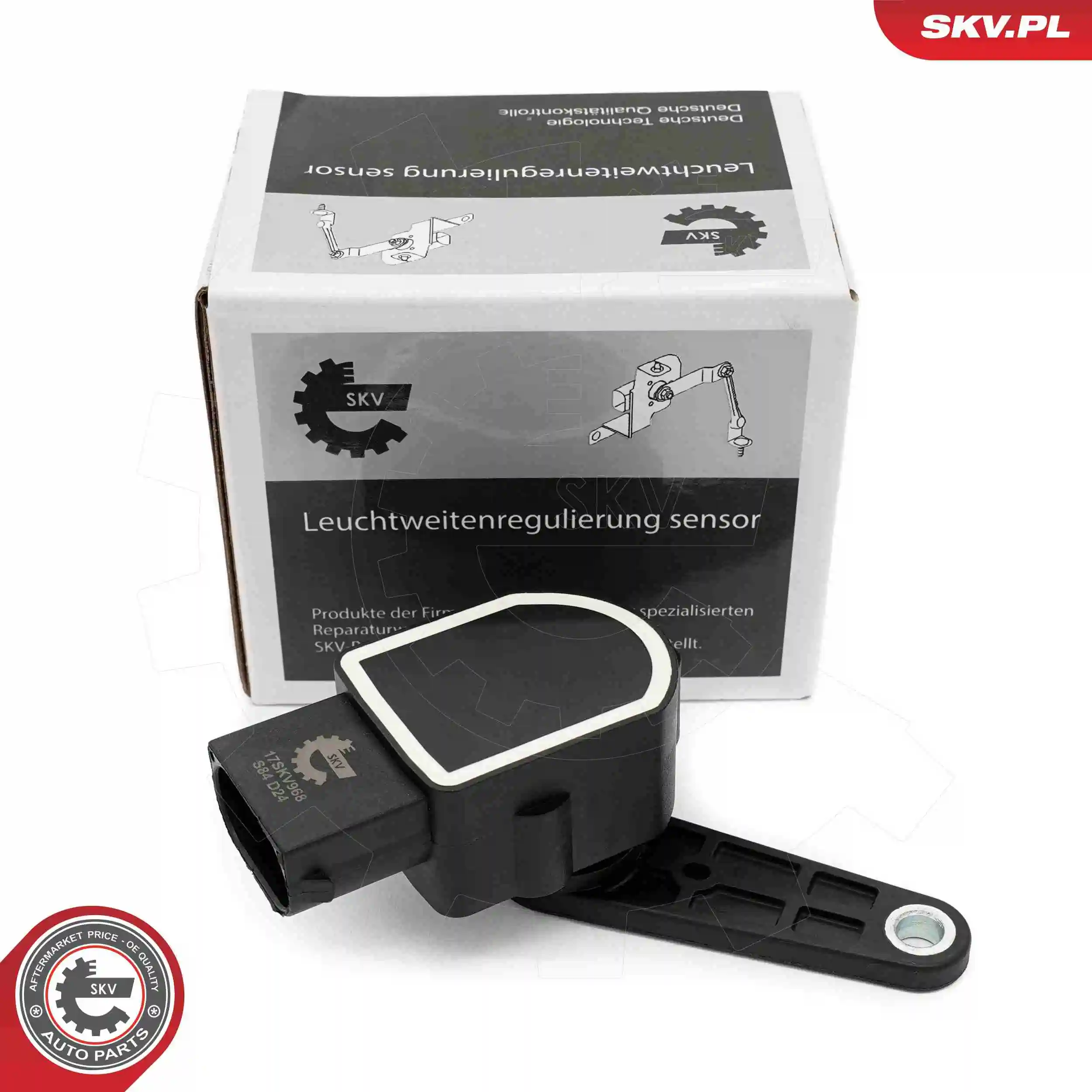 Sensor, headlight levelling